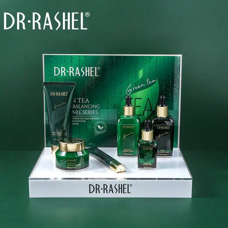DR.RASHEL 10 PC Set Green Tea Purify Balancing Skin Care Facial Care Series DRL- 1644